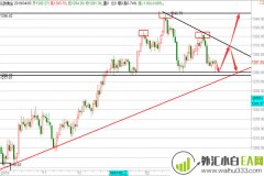 4.7-4.8非农黄金探底回升,周一回撤看拉升操作建议