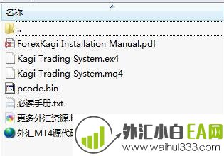 Forex Kage指标.ex4_Kagi Trading System.mq4外汇指标下载