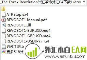 The Forex Revolution外汇革命外汇EA下载!