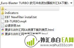 Euro-Blaster TURBO欧元冲击波加强版外汇EA下载