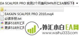 EA SCALPER PRO 实测2个月盈利94%外汇EA指标下载