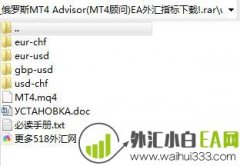 俄罗斯MT4 Advisor(MT4顾问)外汇EA下载
                