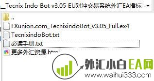 Tecnix Indo Bot v3.05 EU对冲交易系统下载