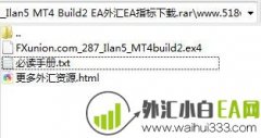 Ilan5 MT4 Build2外汇EA资金回撤较大
                