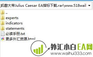 凯撒大帝Julius Caesar外汇EA全新的自动交易系统下载