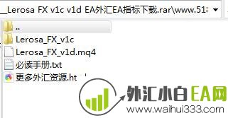 Lerosa FX v1c v1d EA外汇EA指标下载