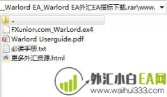 Warlord外汇EA胜率达到90%以上下载
                