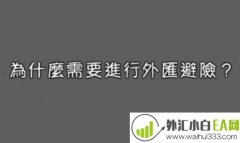 外币汇率投资为什么需要进行外汇避险?